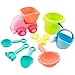 Produktbild Batop Sandspielzeug Set, 10Pcs Baby Strandspielzeug Schaufel Meerestiere Sandförmchen Sandspielzeug Junge Mädchen für Kinder ab 2 Jahre