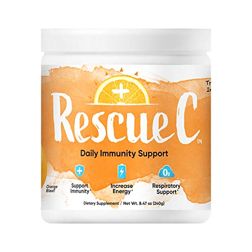 RescueC, Orange Blast, Zinc, Vitamin C, Lions Mane, Cordyceps and Reishi – Immune