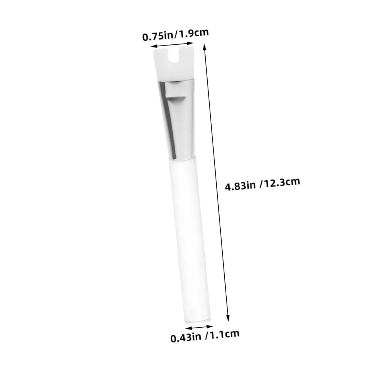 SHERCHPRY Nose Shadow Highlighter Brush 4pcs Nose Contour Brushes Portable Versatile