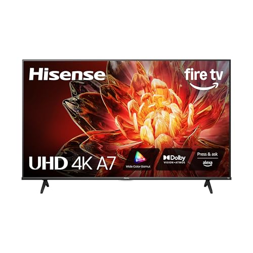 Hisense 50" Class A7 Series (50A7NF,2025 Model) 4K UHD Smart