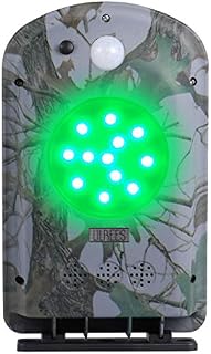 Lilbees Deer Feeder Light Hog Hunting Green Light Spotlight with PIR Motion Sensor