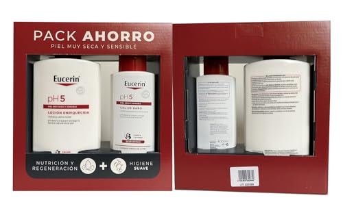 Eucerin Locion Enriquecida 1000 ml + Eucerin Gel 200 ml Gratis.- (PACK 2UN.)
