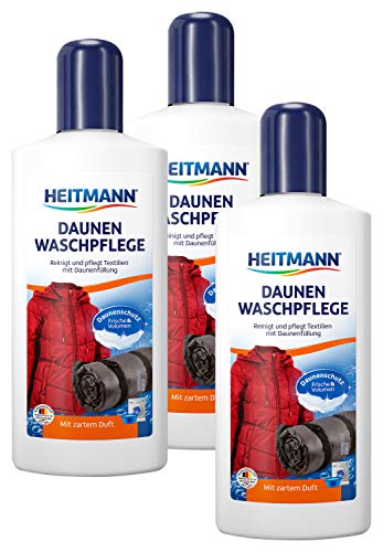 Heitmann Daunen Wäsche: reinigt und pflegt Textilien mit Daunenfüllung, für Frische und Volumen mit zartem Duft… – Ansicht 1
