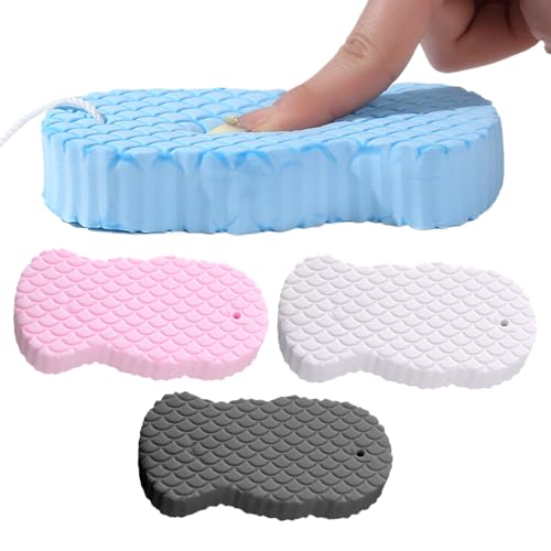 YNPQTDS Esponjas De Baño Para Ducha,Exfoliador Corporal | Artículos De Higiene Diaria 4 Unidades Para Toda La Familia Y Amigos Uso Personal Set De Regalo