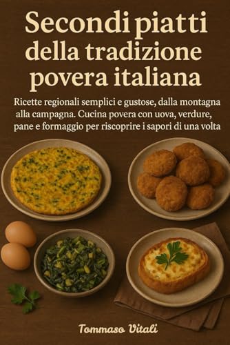 Secondi piatti della tradizione povera italiana: Ricette regionali semplici e gustose, dalla montagna alla campagna. Cucina povera con uova, verdure, ... per riscoprire i sapori di una volta