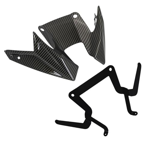 Carénage avant pour CB500 Hornet 2024 avec aileron et prolongateur noir
