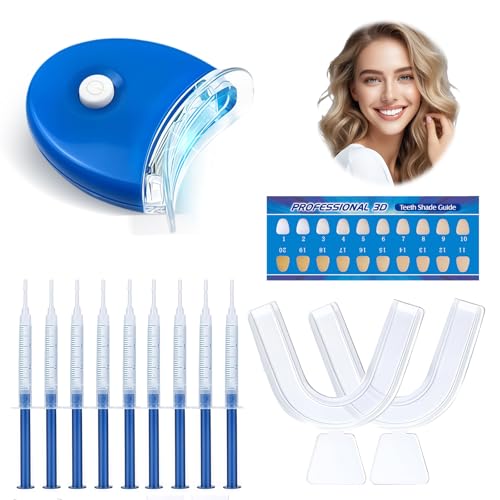 Kit Blanqueamiento Dental, Teeth Whitening,Blanqueamiento Suave y Efectivo, para Limpieza y Eliminacion de Sarro,Blanqueamiento Dental en Casa para una Sonrisa Más Blanca