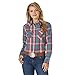 Produktbild Wrangler Damen Langärmeliges Westernhemd mit Druckknöpfen Hemd mit Button-Down-Kragen, Americana, Groß