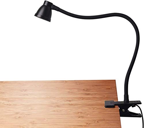 CeSunlight Clamp Desk Lamp, Clip on Reading Light, 3000-6500K Adjustable Color Temperature, 6 Illumination Modes, 10 Led Beads, AC Adapter and USB Cord Included (Black) CeSunlight Clamp Desk Lamp, Clip on Reading Light, 3000-6500K Adjustable Color Temperature, 6 Illumination Modes, 10 Led Beads, AC Adapter and USB Cord Included (Black)