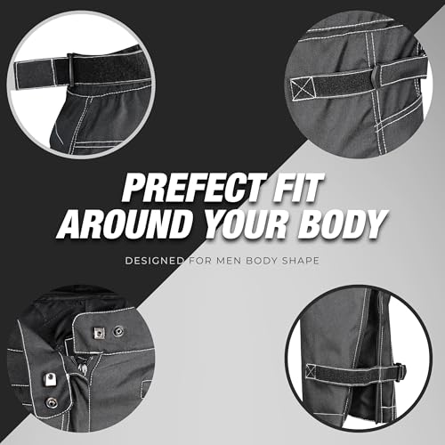 Panda Cycle Gear NITO MEN Motorcycle Pants For Men Dual Sports Enduro Dirtbike Motocross Riding Pants Water Resistant 600D Cordura Textile Fabric Reflective Hi Vis Motorcycle Pants thumb #4