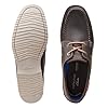 Clarks Noonan Lace, mens Boat Shoes, Dark brown leather, 6 UK (39.5 EU) #3