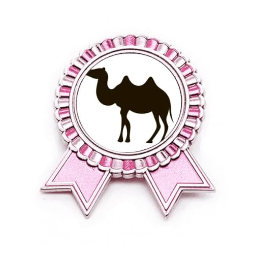 Broche animal mignon métal taille M accessoire veste femme rose camel noir