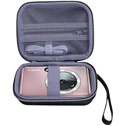 Estuche Para Camara Digital XANAD Estuche de Viaje rígido para Impresora fotográfica Digital instantánea Kodak Printomatic Kodak Smile Gris