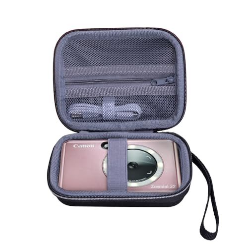 XANAD Étui Housse pour Canon Zoemini 2 / Canon Zoemini S2 / Liene Pearl K100 Mini/Kodak Step Touch/Kodak Printomatic Appareil Photo Instantané