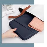 TiMOVO Pokrowiec na laptopa MacBook Neo 33.0 cm 2026 model A3404 z chipem A18 Pro, wyściełana torba do przenoszenia z kieszenią, indygo