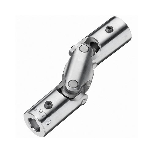 Curtis Double Universal Joint, Bored Hub, Set Screw, Keyways, 303