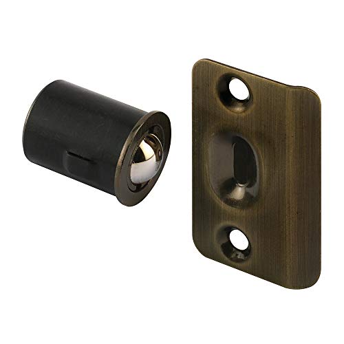 Prime-Line N 7332 Drive-In Ball Catch w/Strike, 3/4 In. x 1-3/16 In., Diecast Construction (Single Pack)