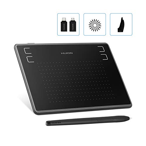 Huion Inspiroy H430P Android Supported Graphics Drawing Tablet Digital Pen Tablet with Battery-Free