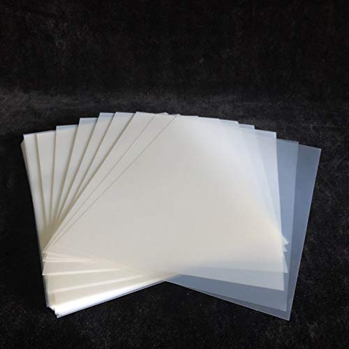 11\"x17\" Screen Printing Film 50 Sheets Waterproof Inkjet Transparent Film for Water-based Pigment and Dye Ink Jet Printers