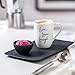 Villeroy & Boch 10-4239-2281 Manufacture Rock Rectangular Serving, Beautifully Shaped Presentation, Premium Porcelain, Dishwasher Safe, Black