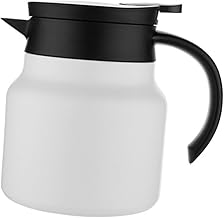 Hoement Jarra De Vidro De Aço Inoxidável Com Tampas Chaleira De Vidro Pote De Café Elétrico Água De Escritório Garrafas De Água Isoladas A Vácuo Chaleira De Água Simples Pote De Água