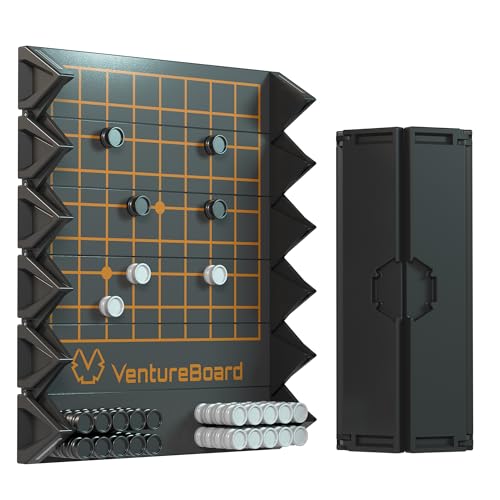 VENTUREBOARD GO 9x9 6 Inches Magnetic Unique GO Set Board