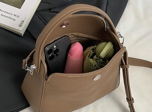 Vintage Crossbody Bags for Women PU Leather Shoulder Bag Top Handle Purse Ladies Handbags Tote Bag Hobo Bags 20254