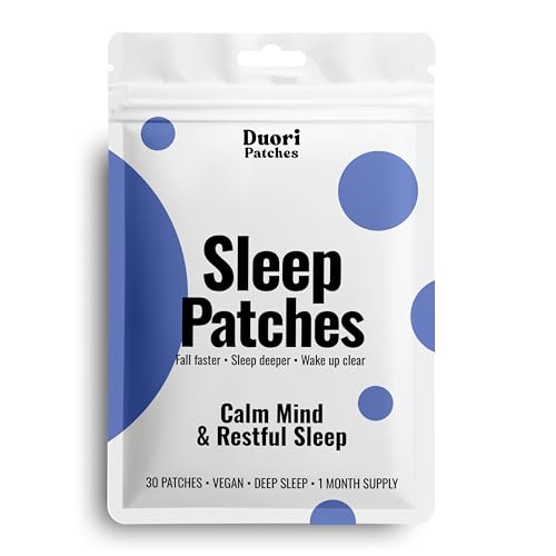 Sleep Patches for Adults - Valerian Root - Melatonin Free - Natur...