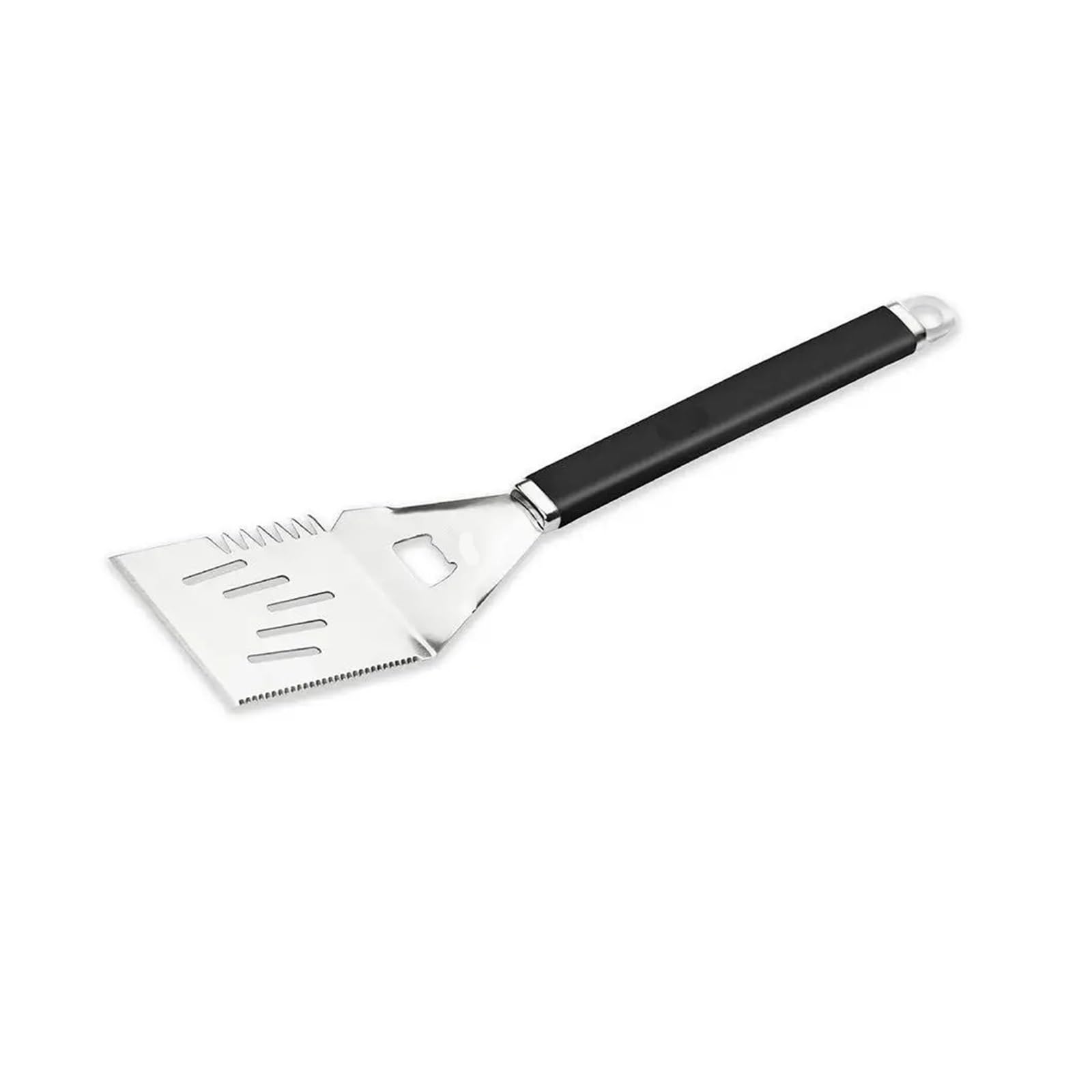 Generisch 18-teiliges Grillbesteck-Set aus Edelstahl, Zange, Gabel, Spieß, Spatel, Camping-Backutensilien