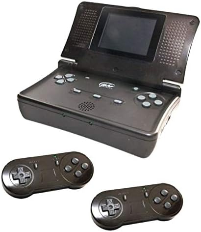 FC 16 Go System Charcoal Black Portable SNES Game Player for SENS Game 16 Bit Cartridge