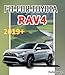 KUTAFUWO Roof Rack Side Rails Compatible with Toyota RAV4 2019 2020 2021 2022 2023 2024 2025 Models,Black Aluminum Rooftop Cargo Carrier