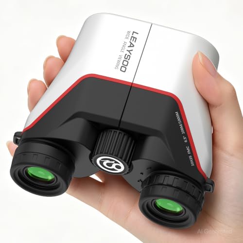 Binoculares compactos 12x25 para adultos y niños miniatura 2