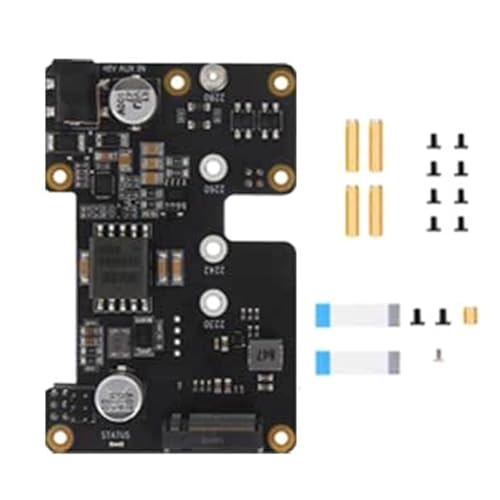 Carte PCIe vers NVMe X1012 adaptateur disque d'extension 2230 2242 2260 2280 PoE