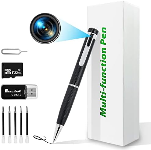 Spy Camera Hidden Camera, Spy Pen 32GB – 1080p