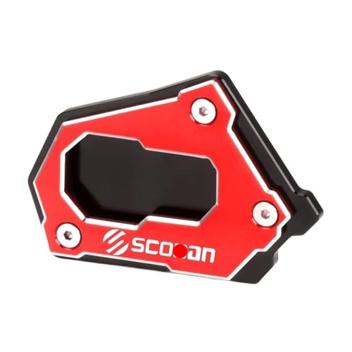 Plaque de support béquille moto pour BMW R1200 GS LC Adv et R1250GS Sconan-Red