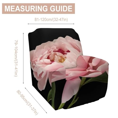 Housse de canapé extensible imprimée pivoine anti griffures chien chat