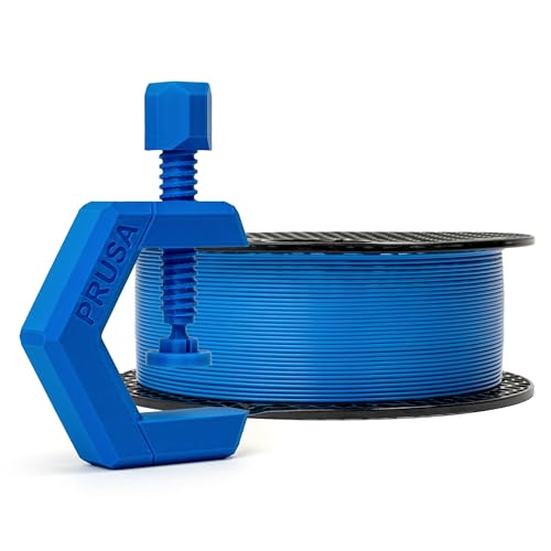 Image of Prusament 3D Printer Premium Filament PETG Sky Blue 1.75mm - 1kg Spool - High Precision ±0.02 mm - Low Stringing - Strong Layer Bond - No Tangling - Ideal for Beginners & Professionals
