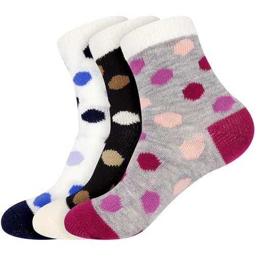 Image of BambooMN Women's Double Layer Thick Cabin Winter Socks - 3 Pairs