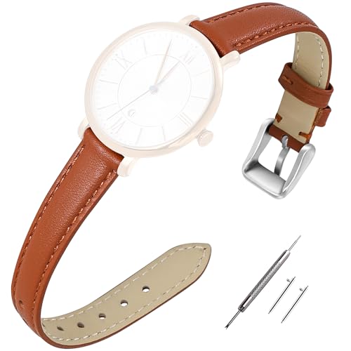 EACHE Top Grain Leather Watch Bands for women Leather Watch Straps For ladies Sweatproof 12mm 14mm 16mm 18mm 20mm