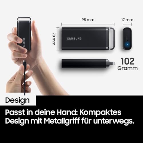 Samsung Portable SSD T5 EVO 8TB Externe Festplatte USB 3.2