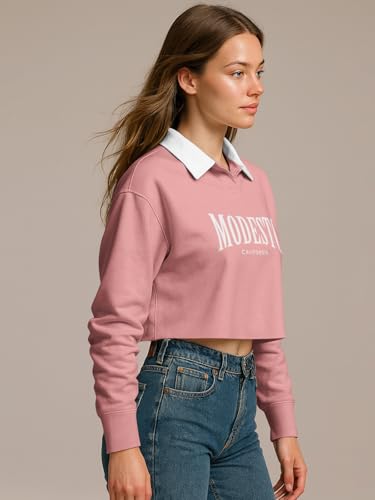 Image of HELLCAT Crop Tshirt for Women Stylish Western | Polo T Shirt for Women Full Sleeves