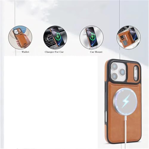 Coque iPhone 17 Pro Max magnétique noire avec protection de caméra intégrée - 4