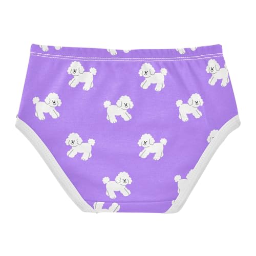 Girls' Underwear Cute Dog Purple Toddle Brief Panties 23014962