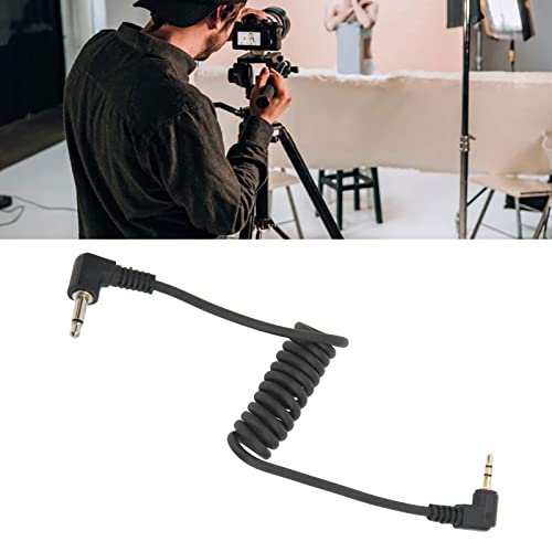 Cable de disparo de cámara con conectores chapados en oro y cable extensible de 60 cm 5