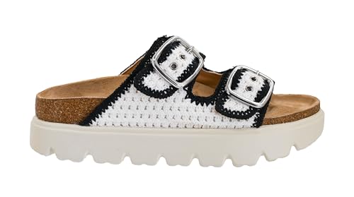 Image of Corkys Footwear Hey Girl Womens 1 inch Rumor Has It Platform Sandals, Featuring Two Adjustable Buckles, A soft Footbed, And A Lug Outsole, Perfect For Summer