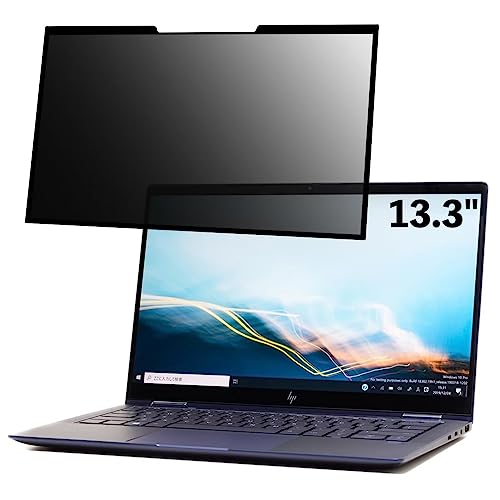 HP Elite Dragonfly/CT Notebook PC シリーズ 13.3インチ 16:9 対応 粘着式 覗き見防止フィルター プライバシーフィルター パソコン PC 液晶保護フィルム ブルーライトカット 反射防止 着脱簡単 保護シート 着脱式