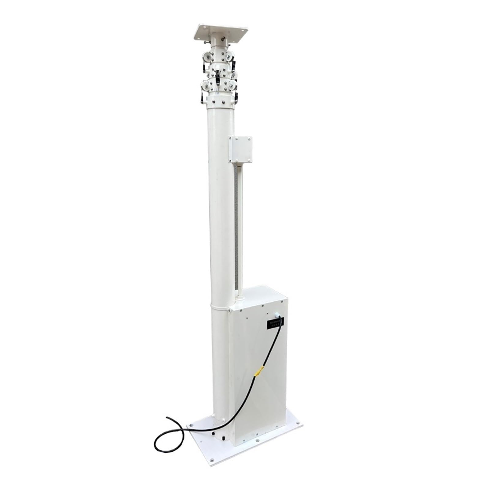 10m Heavy Duty Telescopic Mast Pole | Customizable Lifting Pole for Antenna, Camera & Lighting, Telescoping Mast