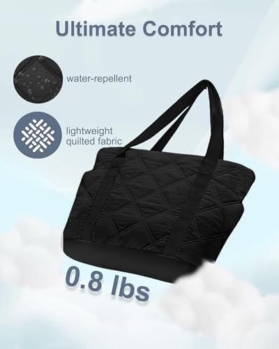 Bolso Tote SUPACOOL para mujer, ligero y acolchado miniatura 5