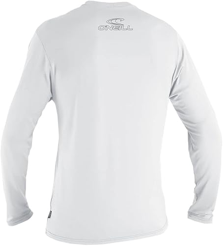Miniatura 3 de O'Neill Wetsuits - Camiseta O'Neill Basic Skins, para el sol, con UPF 50+, de manga larga, para hombre