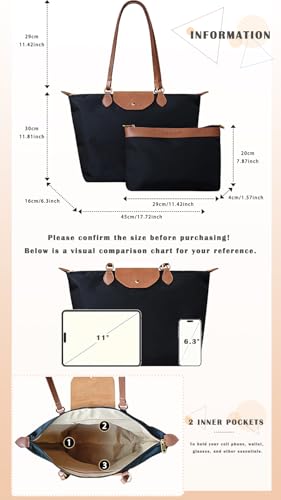 Image of Nylon Crossbody Bags for Women Shoulder Purse Waterproof